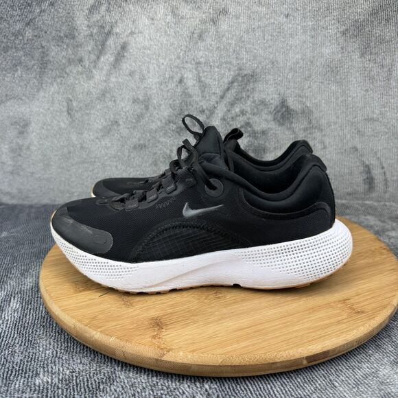 Nike Running Shoes Womens Size 7 Black White React Comfort Sneakers CV3817-002 - Picture 3 of 9